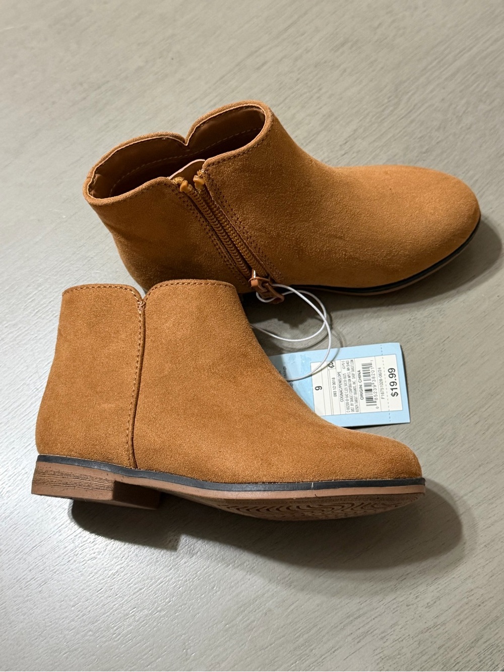 Ankle Boots in Tan Suede by Cat & Jack NWT